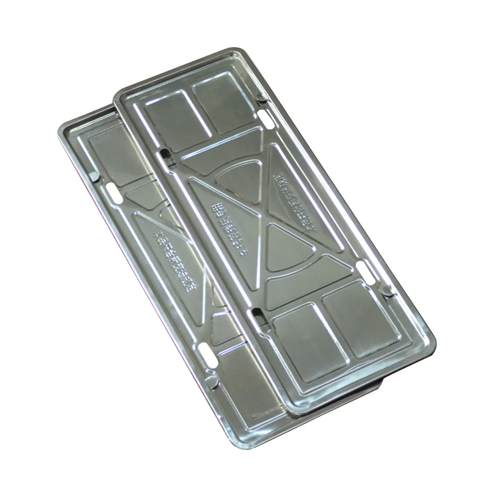 2 шт. рамка из нержавеющей стали для номерного знака автомобиля лицензионный