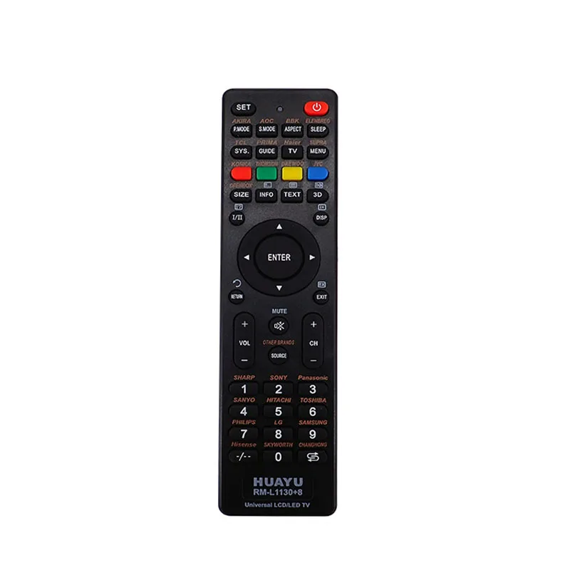 Huayu пульт дистанционного управления Rm L1130 + 8 для всех брендов ТВ Смарт