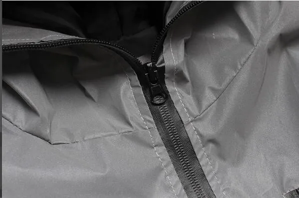 SHENGPALAE 2020 Новая мода 3xl куртки с капюшоном длинным рукавом 4XL Светоотражающие