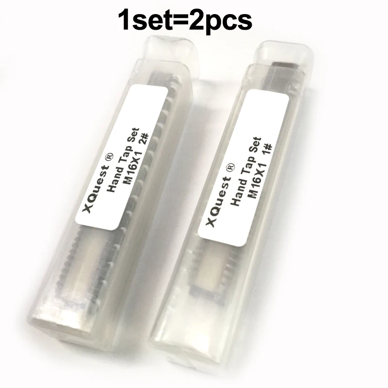 Набор метчиков для правой руки M16 16 16x1, 5 16x1, 25 16x1, 2 шт.