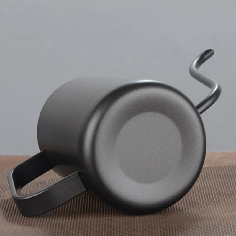 Толстый длинный рот ручной кофейник из нержавеющей стали Кофеварка Европейский