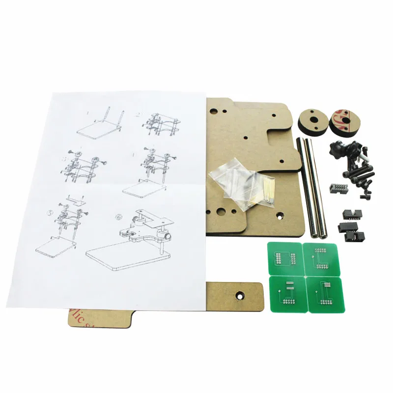 Акриловая рамка BDM ECU Программатор Рамка с 4 шт. ручек зонда для V7.020 V5.017 V2 22