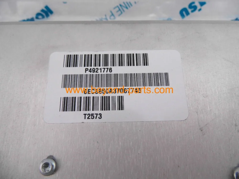 Бесплатная доставка аксессуары для двигателя экскаватора ECU 4921776 600-467-1100 |