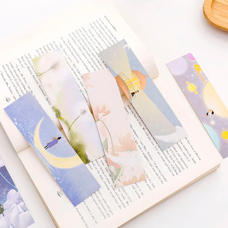 30 шт./кор. Kawaii цветок Новинка Бумага Cute милый Salley сад закладки для девочек Подарки