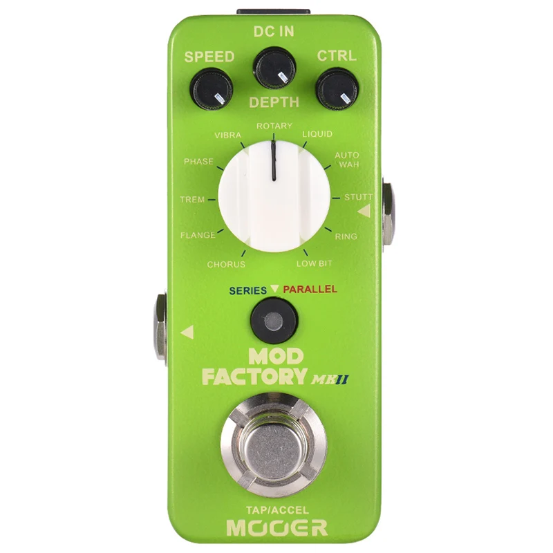 MOOER Mod Factory Mkii мультимодуляционный Эффект педали 11 эффект модуляции Tap Tempo True Bypass