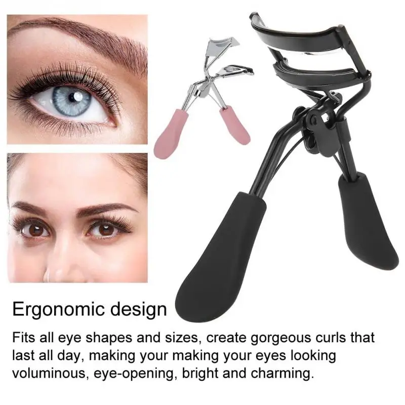 Professional portable Stainless Steel Eyelash Curlers Eye Lashes Curling Clip False Eyelashes Cosmetic Makeup Tool Accessories | Красота и