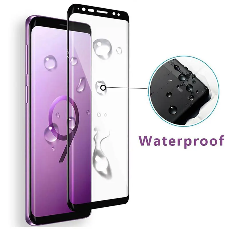 15D закаленное стекло для Samsung Galaxy S9 S8 Plus Note 8 9 S7 edge полный закругленный протектор