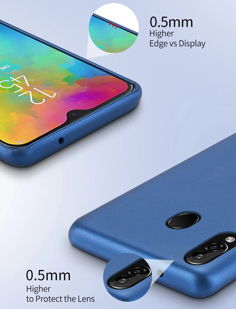 DUX DUCIS задняя крышка чехол для samsung Galaxy A30 A50 A70 A40 A20 A10 из искусственной кожи