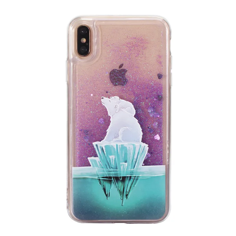 Lovebay Мода 3D рельеф Сердце Звезда снег полярный медведь Рисунок льда животные