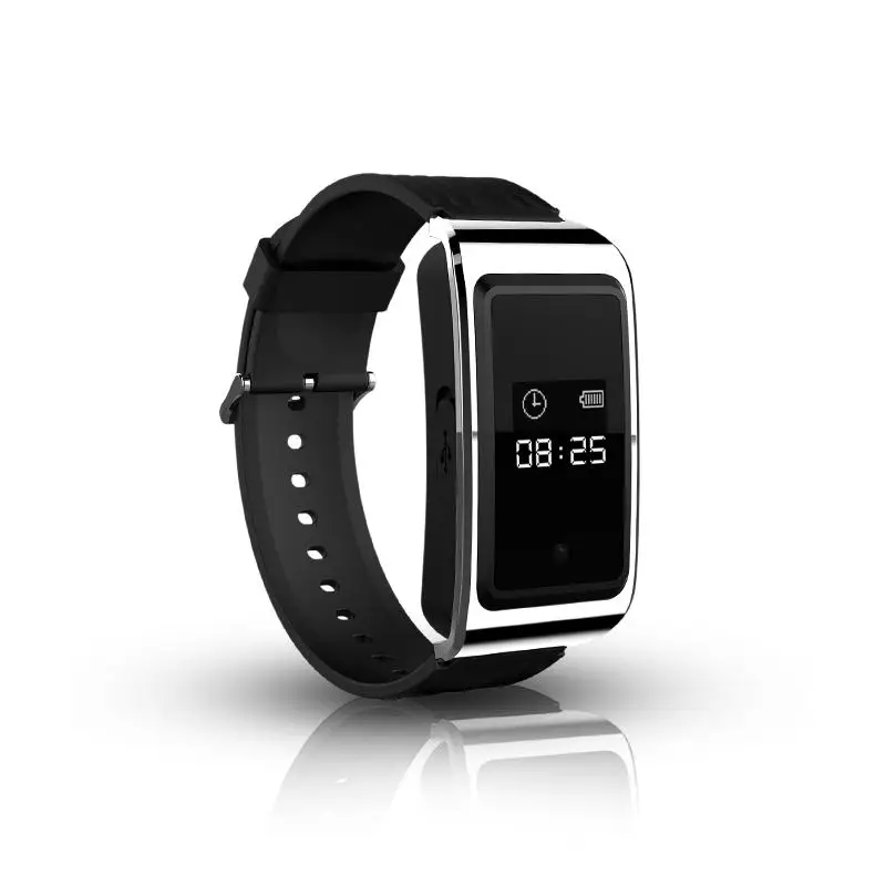 D6 Портативный Аудио Видео Часы Браслет бизнес встречи видео рекордер браслет