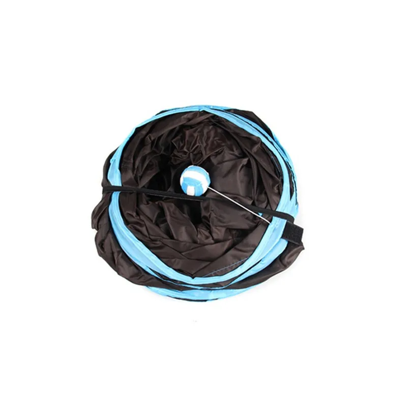 

3 Holes Foldable Pet Cat Tunnel Indoor Outdoor Pet Cat Training Toy Tunnels Kitten Toys Bulk Toys Rabbit Tunnel Cats Cave Supply