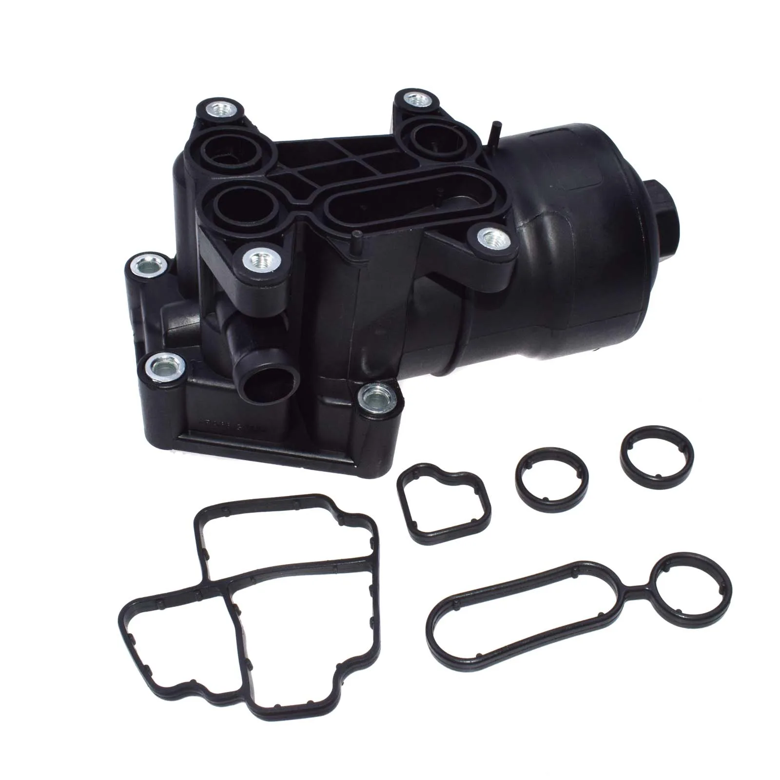 WOLFIGO Новый 03L 115 389 B/C/G/H масляный фильтр в сборе для AUDI A3 A4 VW SEAT SKODA 1 6 2 0 TDI B C|Топливные