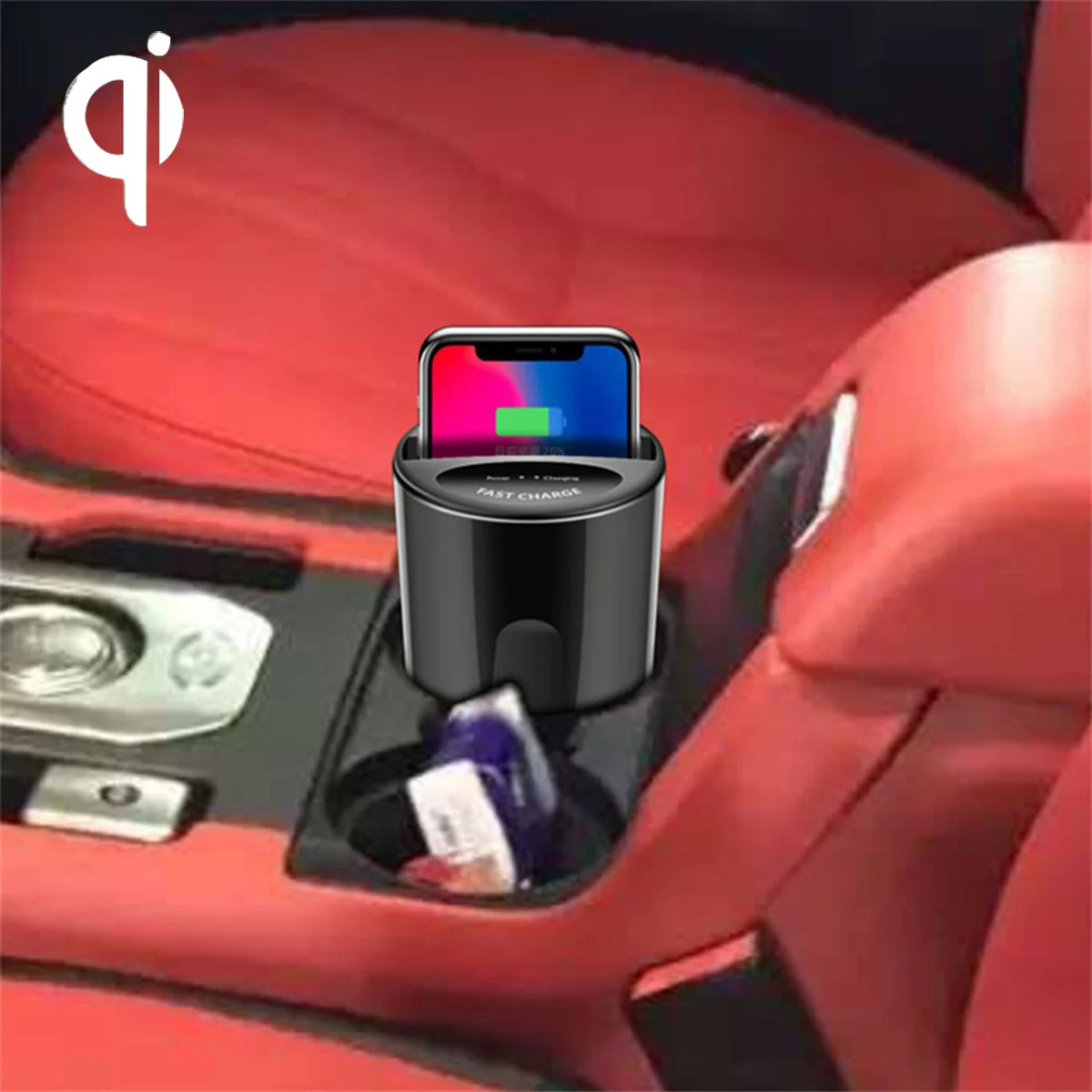 Беспроводное зарядное устройство QI 10 Вт для iphone XR XS MAX 8 Plus Samsung Note 9/10 S10E S10