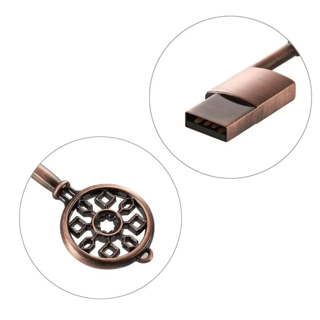 U диск USB 2 0 металлический ключ флэш память накопитель водонепроницаемый диск|USB