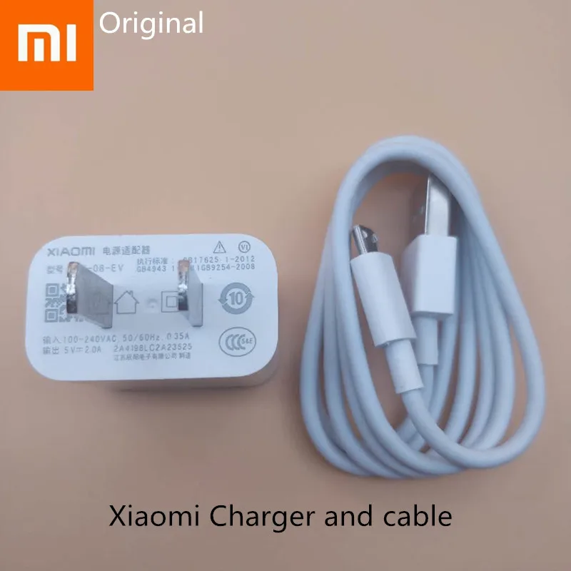 Xiaomi redmi s2 зарядное устройство оригинальный 5В/2а адаптер питания Зарядка Micro usb