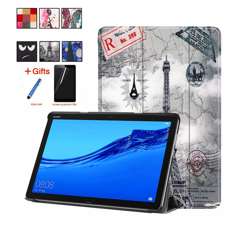 Чехол для Huawei MediaPad M5 lite 10 BAH2 W09/L09/W19 1 'чехол планшета C5 PU кожаный чехол с