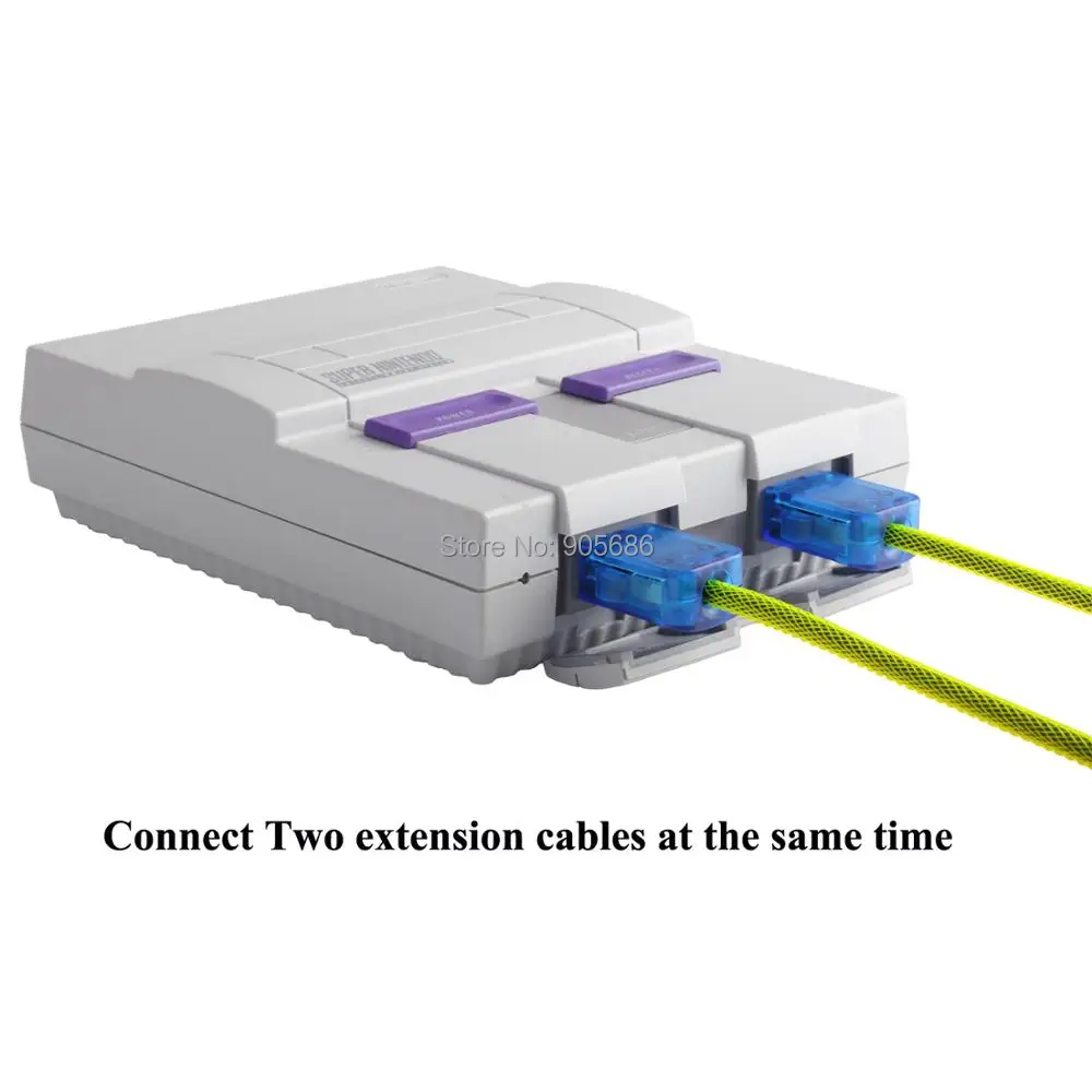 EXLENE SNES классический Удлинительный кабель контроллера водонепроницаемый 3 м/10