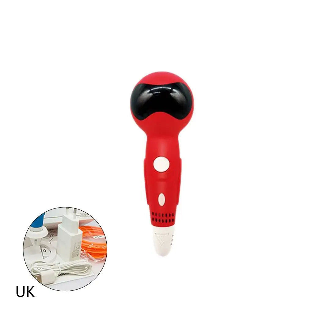 Детский креативный Робот 3D ручка для печати DIY рисования с голосом US UK EU AU