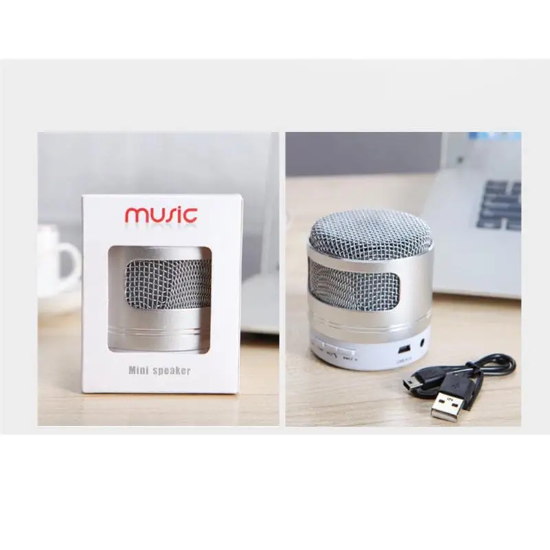 Новый Мини Bluetooth динамик мини портативный высококачественный алюминиевый карта