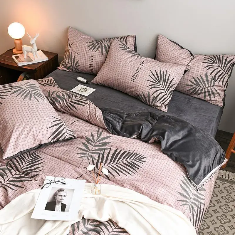 Nordicas Juego Nordico Matrimonio Queen одеяло из хлопка и льна Ropa Roupa De Cama постельные
