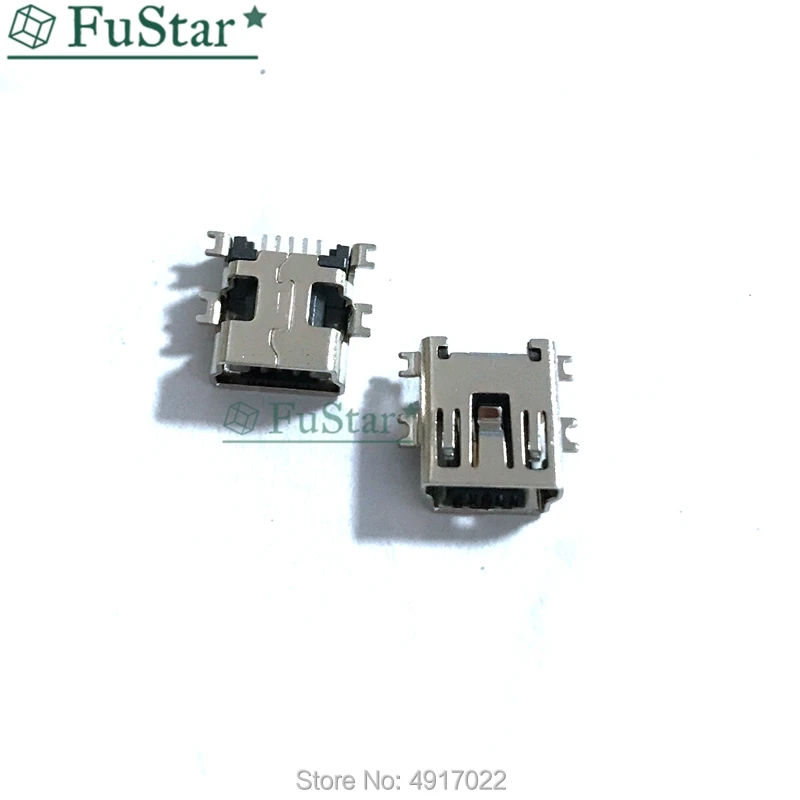 10 шт. мини USB 5pin гнездовой разъем 4 фута для зарядки мобильный телефон интерфейс