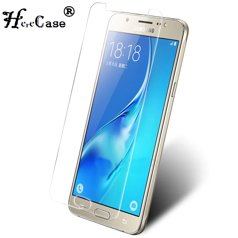 Закаленное стекло 0 26 мм для Samsung Galaxy J3 J5 J7 A3 A5 A7 2015 2016 2017 J310 J510 J710 защитная пленка