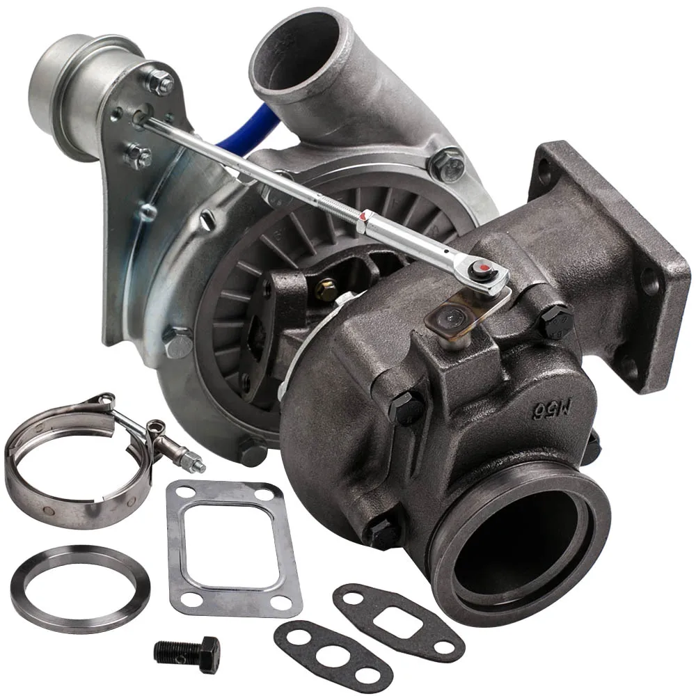 Turbo T3T4 T04E Com/R .63/R.60 масла холодного 3 &quotтиски Универсальный турбонагнетатель