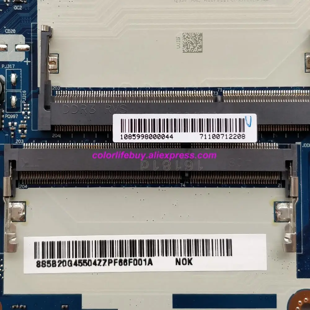 Оригинальная материнская плата 5B20G45504 w i7-4510U CPU ACLUA / ACLUB NM-A273 840M/2G для ноутбука Lenovo