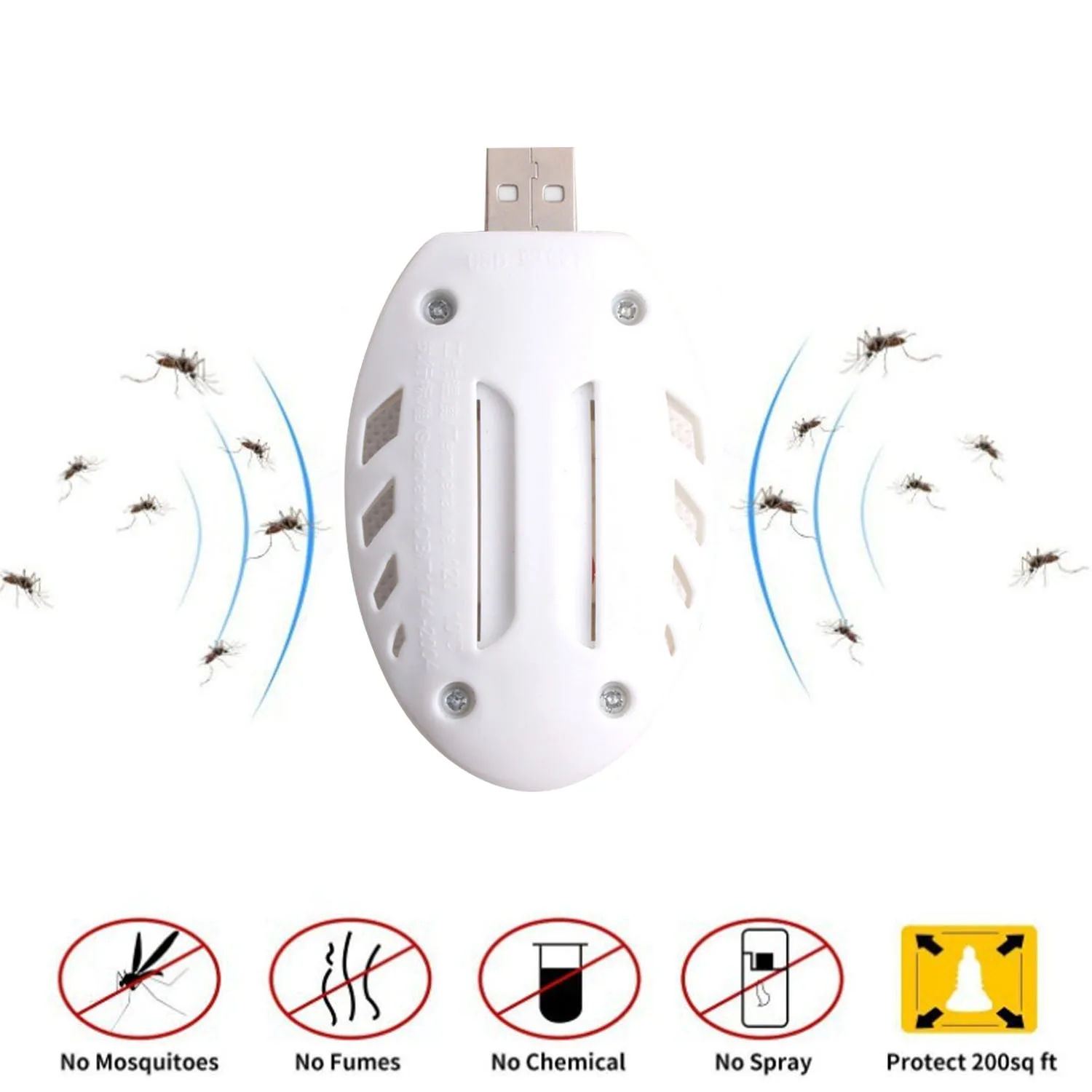 Портативное устройство для отпугивания комаров USB | Дом и сад