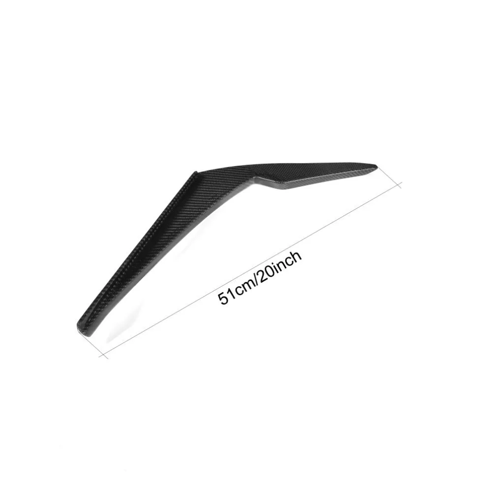 

Carbon Fiber for GTR NISMO Front Bumper Fins Fender Vent Covers Trims for Nissan GT-R Nismo Coupe 2-Door 2015 2016