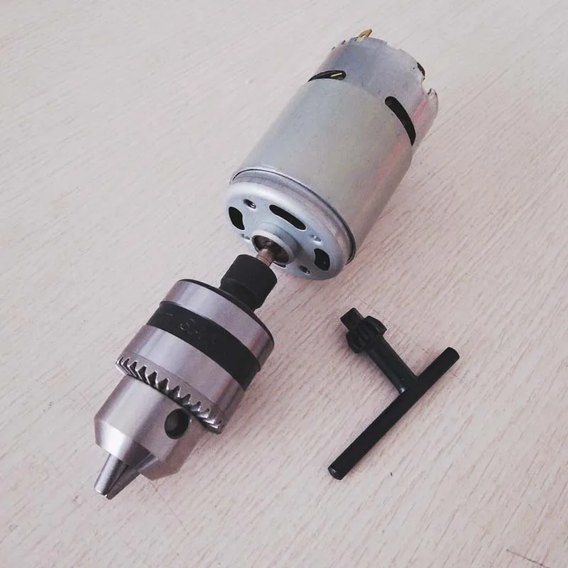 Pcb Wood Plastic Cardboard Hole Saw High Torque 775 Motor Dc12V - 36V/10000Rpm Mini Hand Drill Press Table Electric B12 | Инструменты
