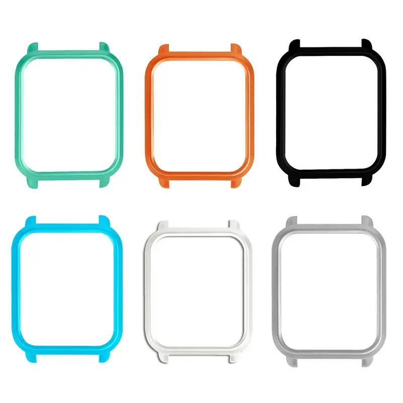 Защитный чехол умных часов тонкая красочная Рамка PC для Huami Amazfit Bip Youth Watch 1