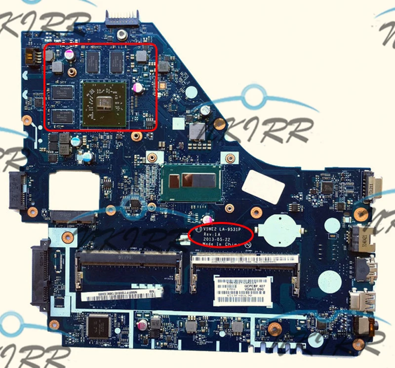 V5WE2 LA 9531P NBMFP11005 NBMFP1100B HM87 i5 4200U R7 M265 2 Гб DDR3 материнская плата для ноутбука Acer Aspire E1 572