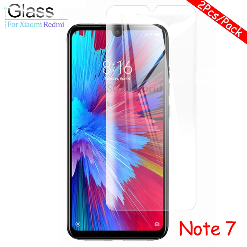 2 шт. MI8 Lite Полное клеевое закаленное стекло для Xiaomi Mi 9 8 Mi9 Redmi Note 7 Note7 Pro Защитная
