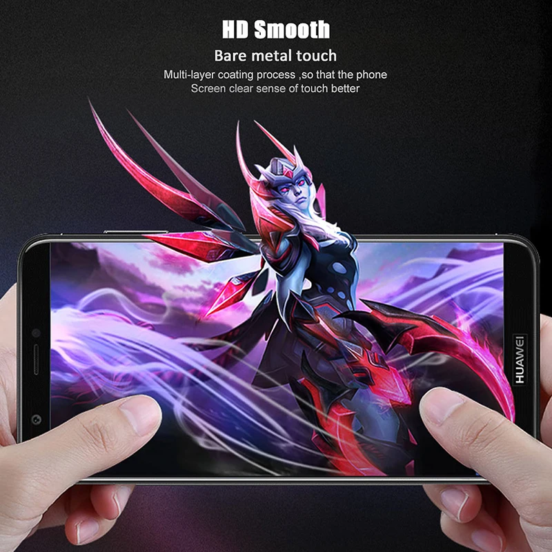 Y7 Prime 2017 полноразмерная Защитная пленка для экрана Huawei Pro 2018 LDN-L22 Y7Pro Y7Prime 9H
