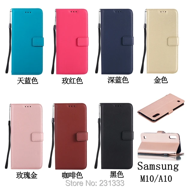 Кожаный чехол кошелек C ku Sheep с откидной крышкой для Samsung Galaxy M10 A10 A20 A30 A50 M20 A40 A70 из