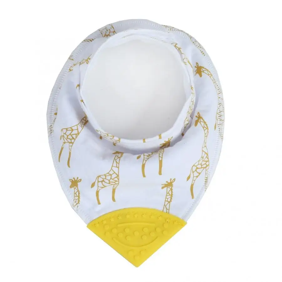 Baby Bibs Teether Cotton Infant Feeding Towel Cartoon Newborn Girls/Boys Toddler Triangle Scarf Bandana Cute Burp Cloths | Детская