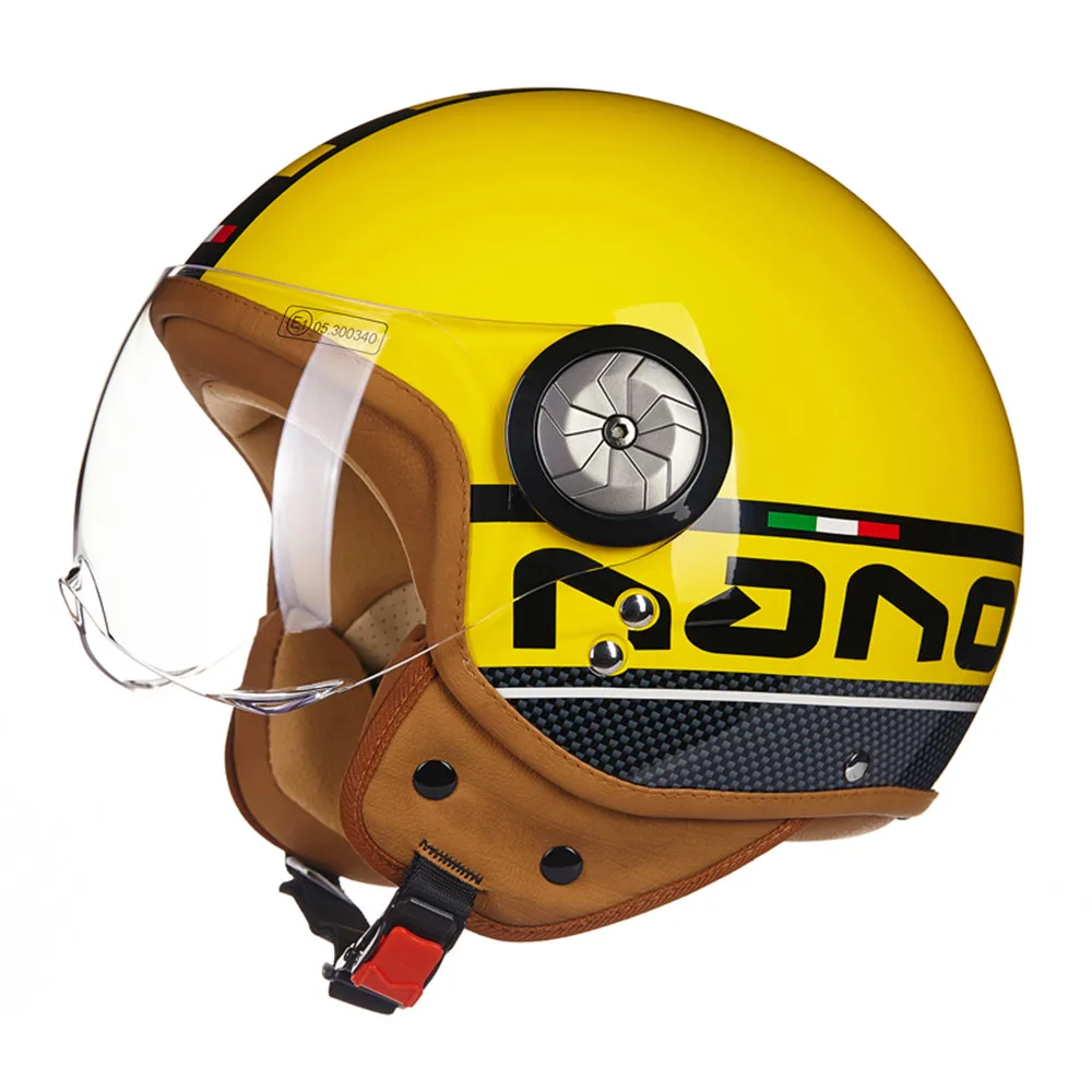 BEON moto rcycle шлем Чоппер 3/4 с открытым лицом винтажный 110TM Casque Casco cicleta Capacete ECE