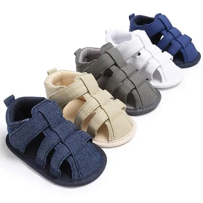 Новые мягкие детские сандалии летние для малышей обувь От 0 до 1 года 2019|Сандалии и