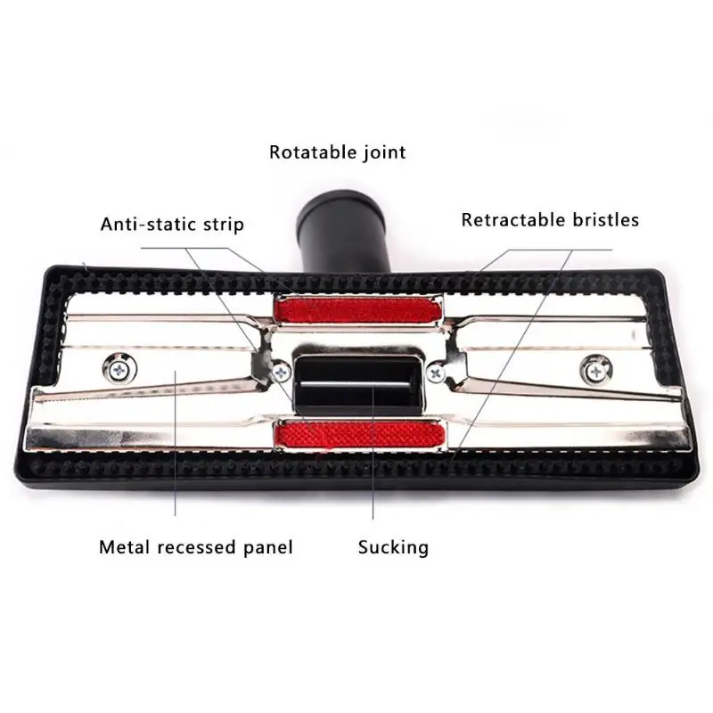 High Quality Floor Carpet Brush Head Tool for Philips/Haier Vacuum Cleaner Part Dual-purpose Replacement Suction | Бытовая техника
