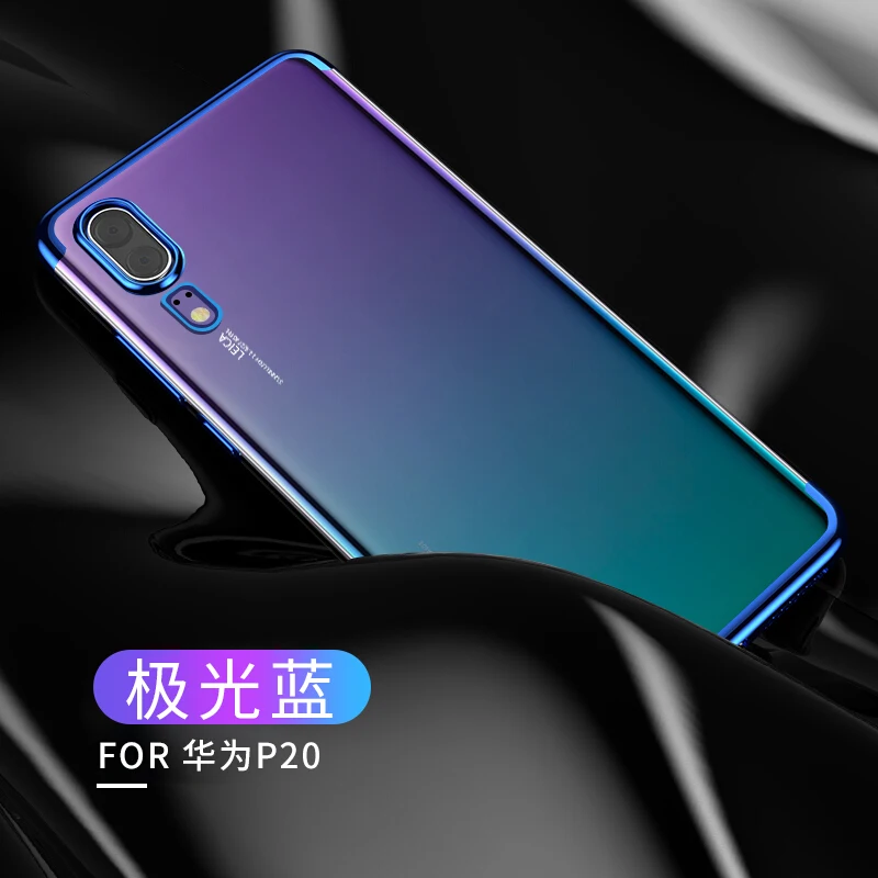 Покрытие чехол для HUAWEI nova 3i 3 4 P20 P30 Pro P10Lite Mate20 Lite P Smart Honor8C 8A 10 прозрачный мягкий