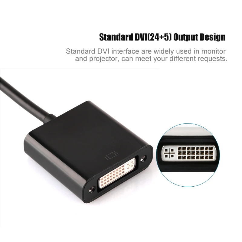 DP к DVI адаптер DisplayPort 24 + 5 кабель конвертер мужчин и женщин поддержка 1080 P для