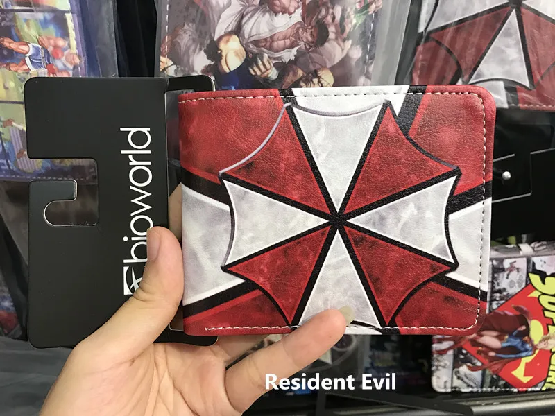 Кошелек Biohazard и Umbrella dwant EVIL кошелек аниме держатель для карт фотографий подарок