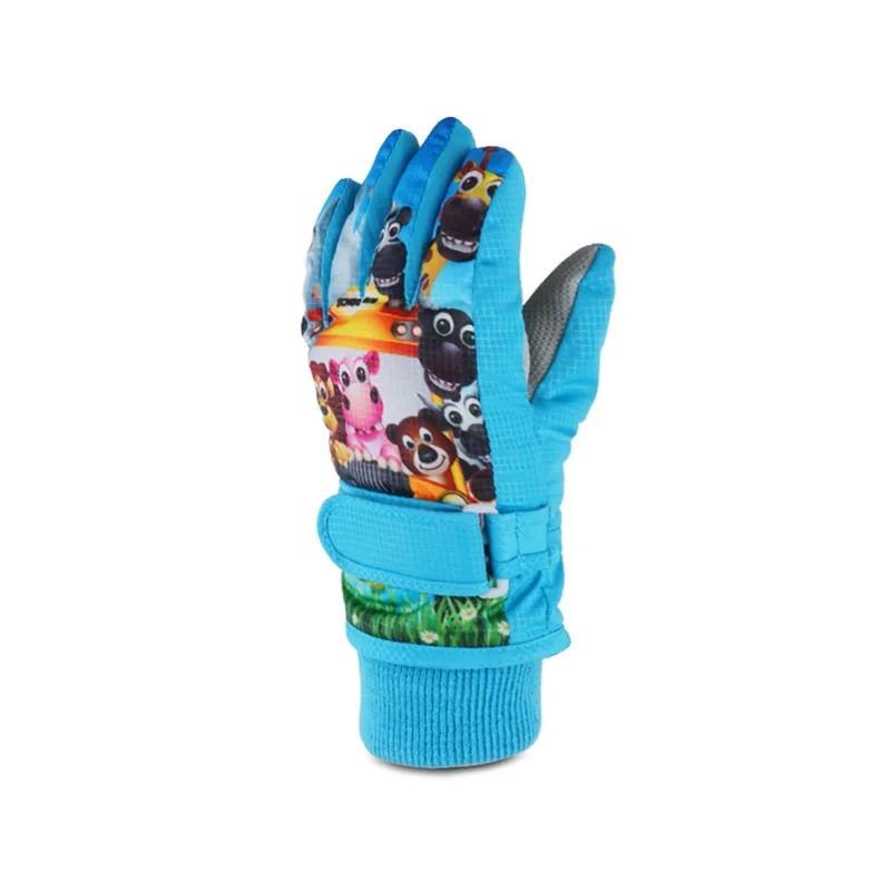 EYTOCOR Children Winter Girls Boys Ski Skiing Bike Cycling Riding Warm Waterproof Windproof Snowboard Kids Gloves Handwear | Спорт и