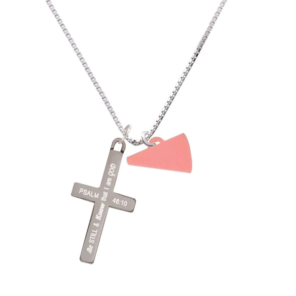 Акрил 3/4 &quotРозовый Мегафоны и познайте Подвески с крестом|Подвески| |