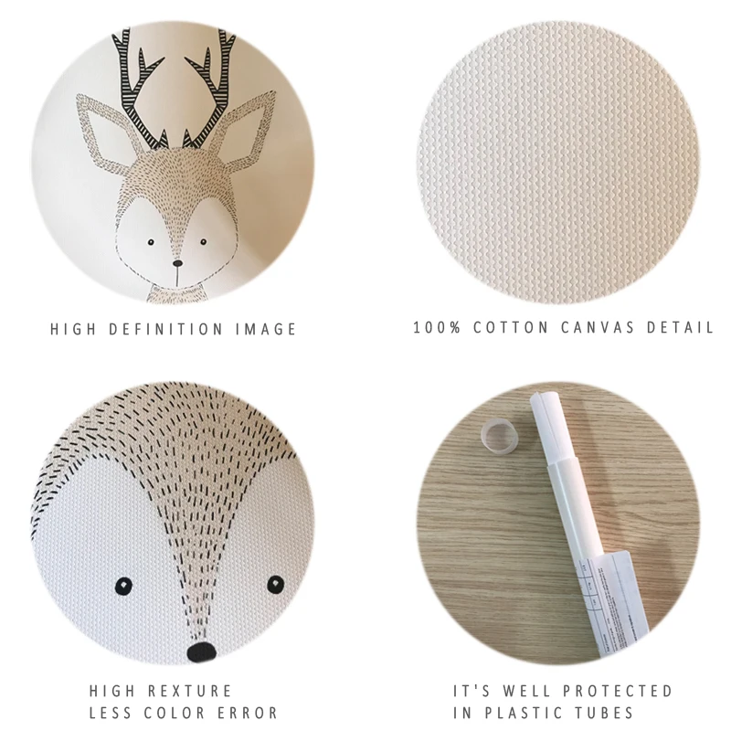 Canvas Painting Child Inspirational Phrase Poster And Print Picture Bedroom Art Wall Home Decoration | Дом и сад