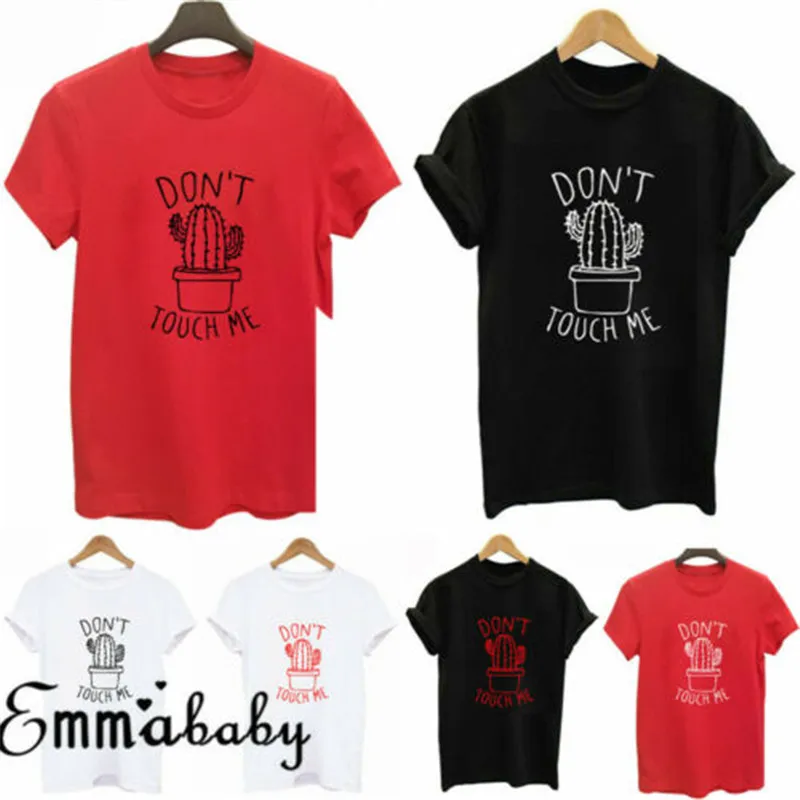 Новинка 2019 женские летние повседневные топы с принтом кактуса женская футболка
