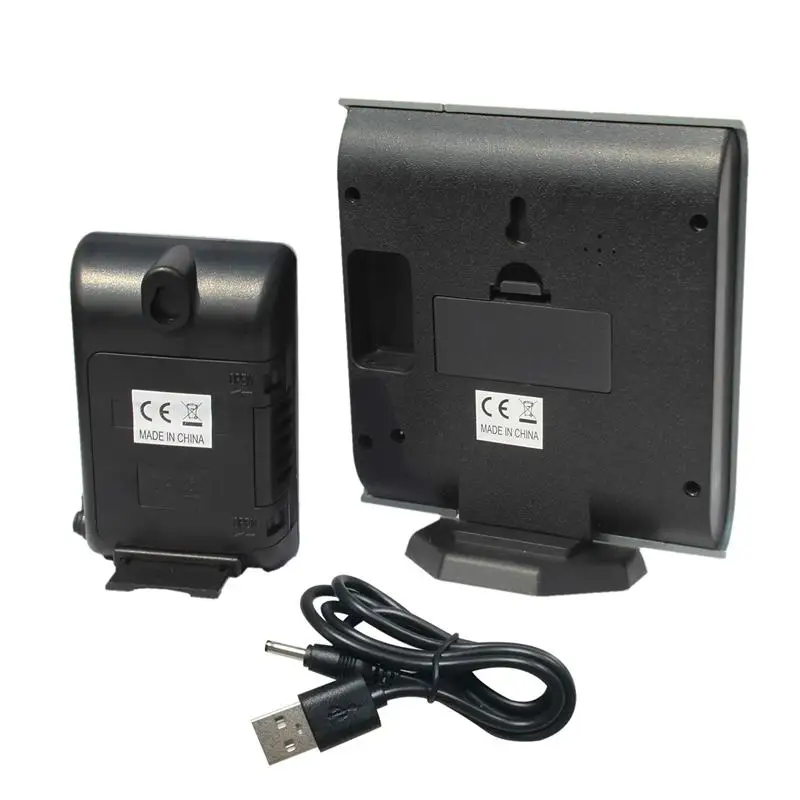 Крытый Открытый ЦВЕТ МЕТЕОСТАНЦИЯ цифровой Цвет Прогноз станция с датчиком