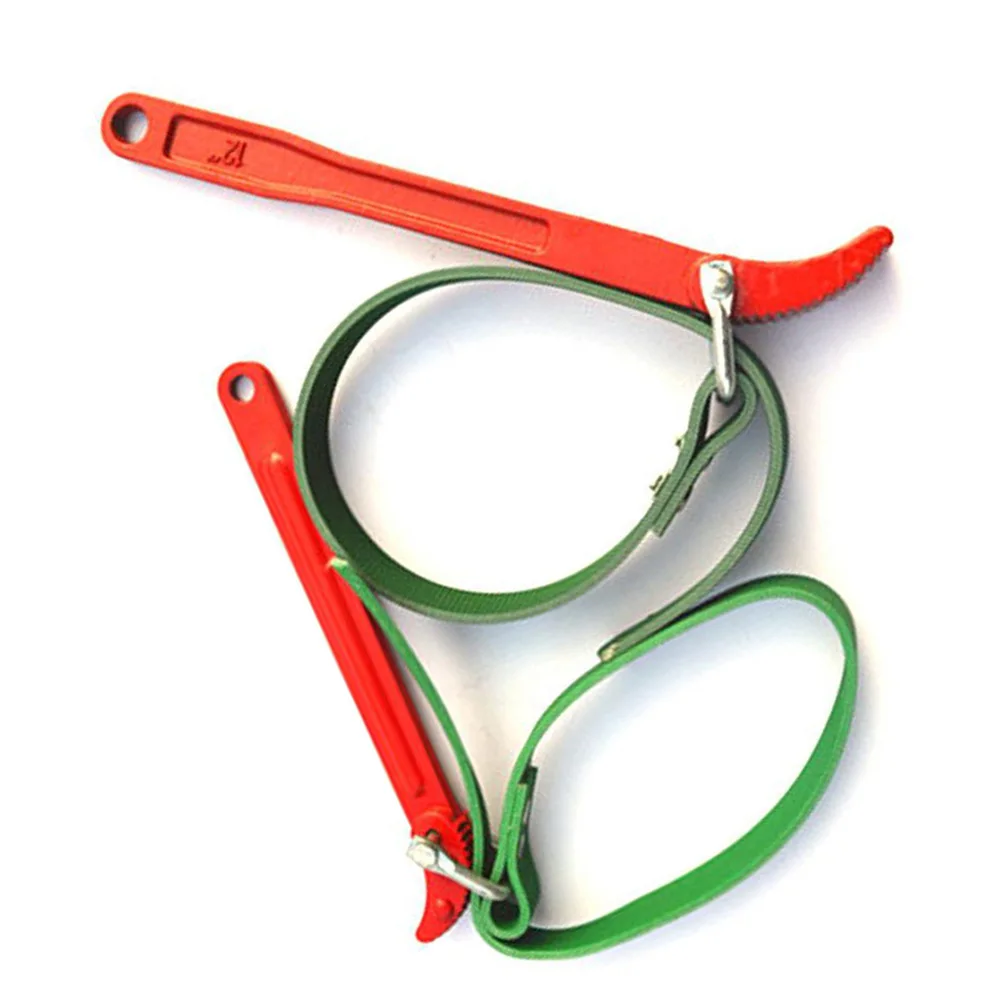 Регулируемый масляный фильтр ремень нескользящий гаечный ключ с резиновым