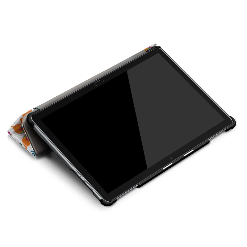 For Huawei Mediapad M5 lite 10/M5 10.1 inch Tablet Case Tri-fold Stand Cover Anti-aging | Компьютеры и офис